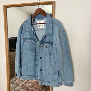 Oversized Baggie Light Blue Denim Jacket